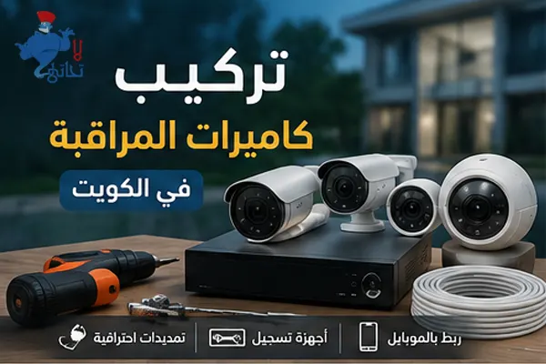تركيب كاميرات المراقبة في الكويت تركيب كاميرات المراقبة في الكويت مع جهاز تسجيل وكاميرات خارجية