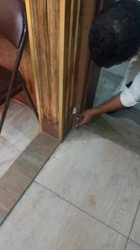 صور وأعمال مكافحة الحشرات ورش المبيدات في المنازل 2 رش المبيدات في زوايا وأماكن اختباء الحشرات