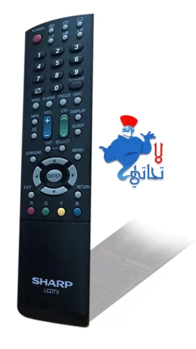 ريموت تلفزيون شارب