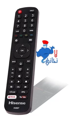 ريموت تلفزيون هايسنس