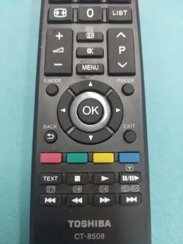 ريموت تلفزيون توشيبا 