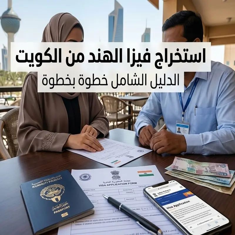 استخراج فيزا الهند