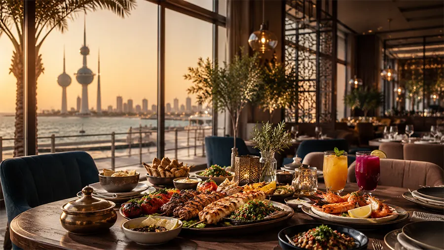 دليل مطاعم الكويت دليل مطاعم الكويت وأشهر المطاعم والمأكولات